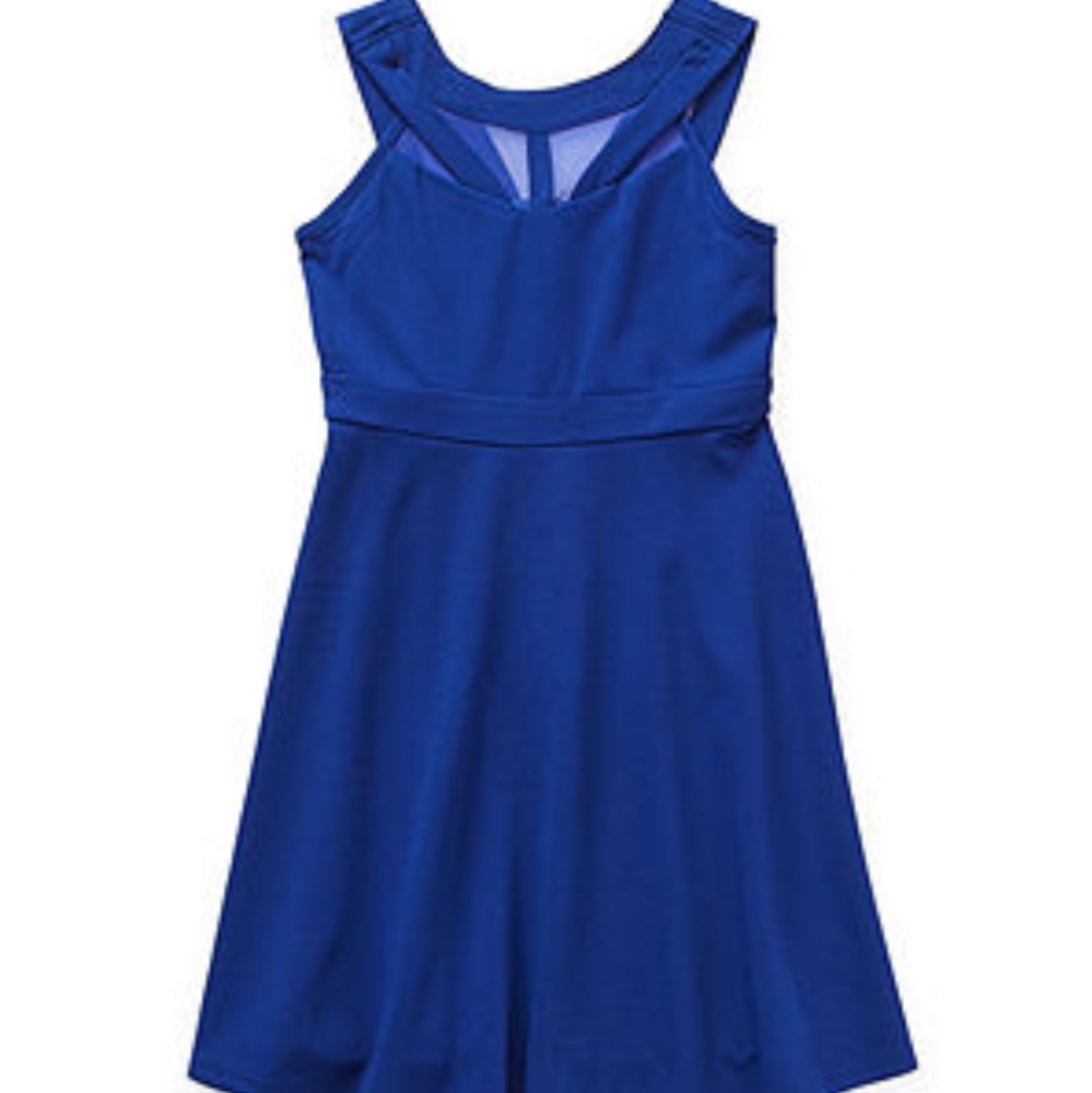 NWT stunning girls size 12 blue dress
